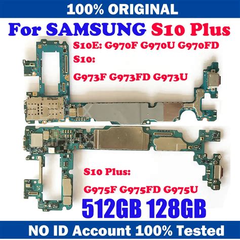 512GB 128GB 삼성 갤럭시 S10 G973F G973FD G973U S10 플러스 G975F G975FD G975U ...