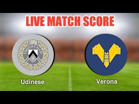 Udinese Vs Verona Live Match Score Full Live 2023 YouTube