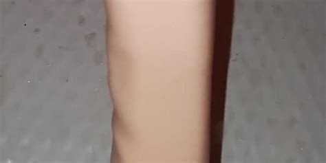 Doing A First Test Drive With My Inch Double Dildo This Is My First Insertion Ever