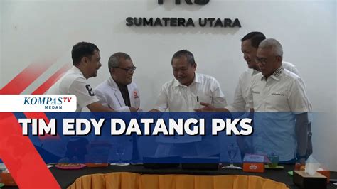 Tim Edy Rahmayadi Sampaikan Ini Usai Ambil Formulir Pendaftaran Calon