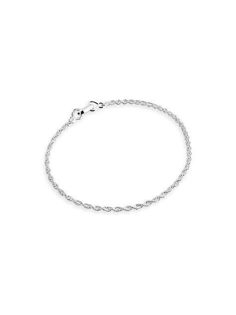 Tane Mexico Pico Large Twisted Sterling Bracelet Silver Editorialist