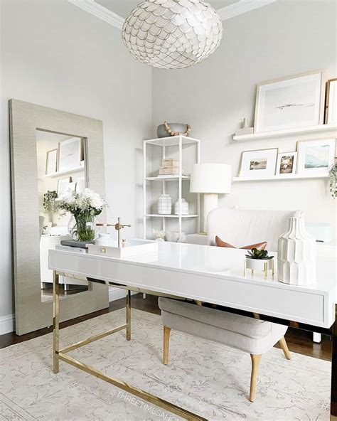 White Home Office Desk Ideas - Soul & Lane