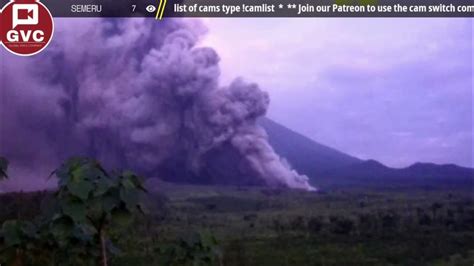 Semeru Pyroclastic Flows Montage December 3rd 2022 Youtube