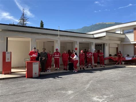 Inaugurata La Nuova Sede Della Croce Rossa A Farindola Notizie