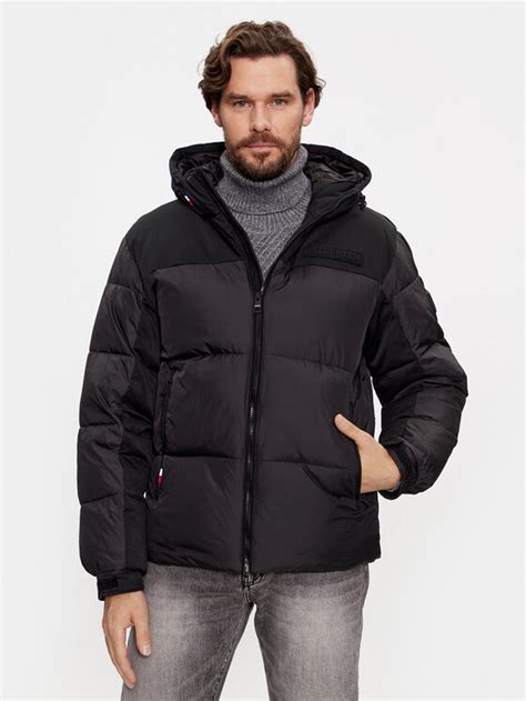 Tommy Hilfiger Vatovaná bunda New York MW0MW32771 Černá Regular Fit ...