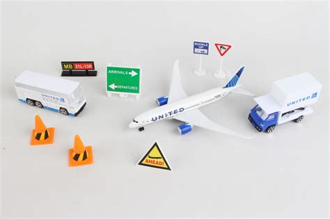 UNITED AIRLINES PLAYSET 2019 LIVERY - Diecast Airplane Store