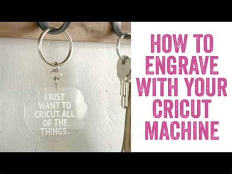 How To Engrave With Cricut Maker Acrylic Wood Metal And More