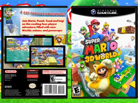 Super Mario 3d World Box Art