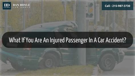 Ppt What If You Are An Injured Passenger In A Car Accident