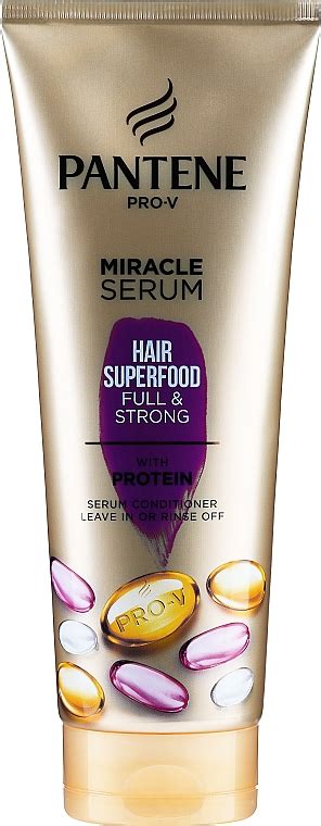 Pantene Pro V Miracle Serum Hair Superfood Full Strong With Protein