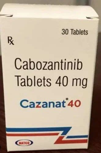 Cazanat Tablets Allopathic Cabozantinib Mg Tablet Natco Tablets