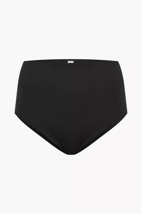 Buy Penti High Black Bikini Bottom Online Zalora