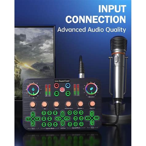 Купить Игровой аудиомикшер, потоковый аудиомикшер, аудиоинтерфейс ...