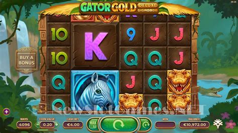 Gator Gold Gigablox Deluxe Slot Yggdrasil Review Demo Game