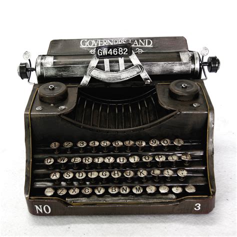 Vintage old fashioned typewriter antique at home decoration canducum ...