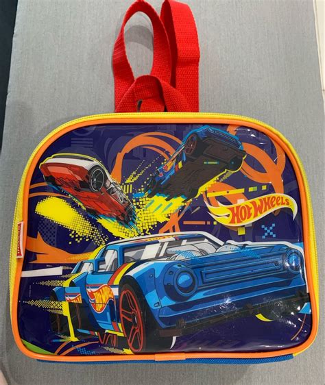 Lancheira Infantil Sestini Hot Wheels Item Infantil Sestini Usado Enjoei