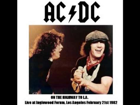 AC DC Shot Down In Flames Los Angeles 1982 YouTube