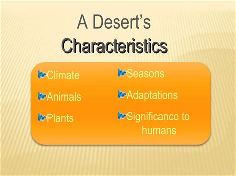 Desert Ecosystem Ppt