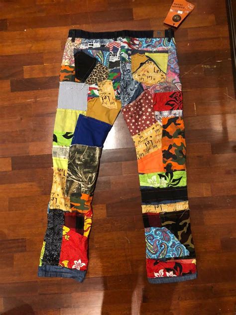 Sosoo Jeans Dont Be Afraid Fashion Patchwork Jeans Men S Fashion