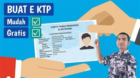 Cara Membuat E Ktp Pertama Kali Bikin E Ktp Mudah Dan Gratis Il Tv