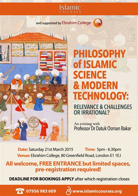 PHILOSOPHY OF ISLAMIC SCIENCE & MODERN TECHNOLOGY: RELEVANCE ...