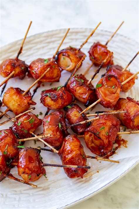 Bacon Wrapped Water Chestnuts Best Appetizers