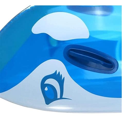 Ballena Flotador Bote Inflable Ideal Pileta Colchoneta Jugueter A