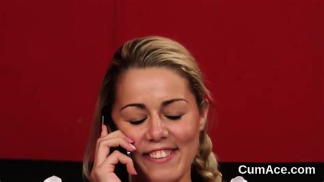 Horny Stunner Gets Sperm Load On Her Face Swallowing All The Jizz