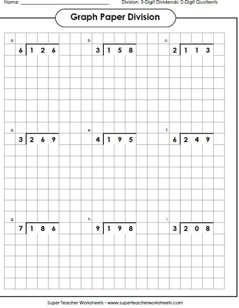 Long Division Worksheets Division Worksheets Math Division Long