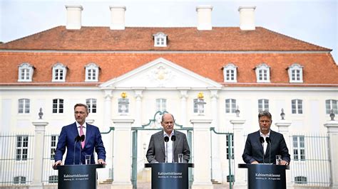 Einigkeit Zum Abschluss Der Kabinettsklausur In Meseberg Tagesschau De