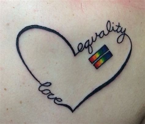 Tattoo Idea Pride Tattoo Gay Pride Tattoos Equality Tattoos