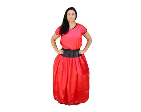 Roupa de Umbanda Candomblé Saia e Camisu Cetim Pomba Gira Elo7