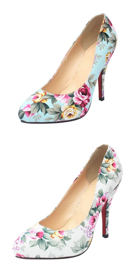 Floral Pumps Floral Pumps Stiletto Heels Heels