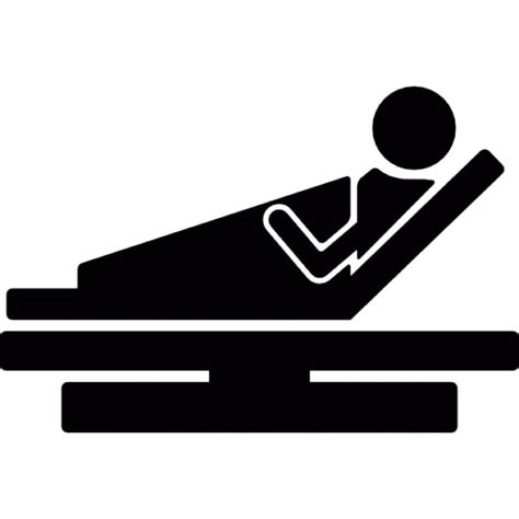 Patient In Hospital Bed Icons Free Download