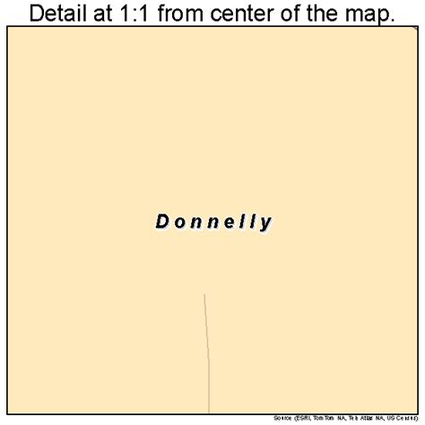 Donnelly Idaho Street Map 1622330