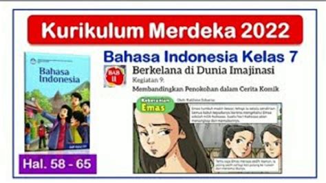 Soal And Kunci Jawaban Bahasa Indonesia Kelas 7 Smp Halaman 63 65