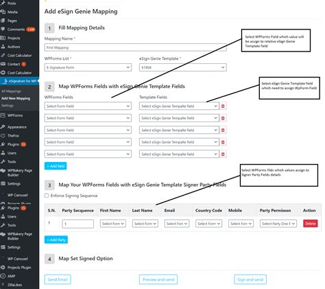 Digital Signature WordPress Plugin By ESign Genie