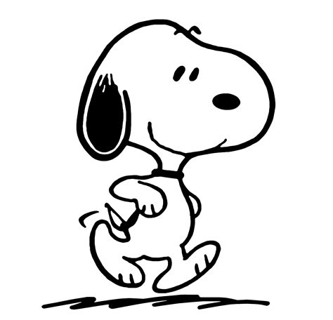 Vigorous Snoopy | Snoopy coloring pages, Snoopy drawing, Snoopy tattoo