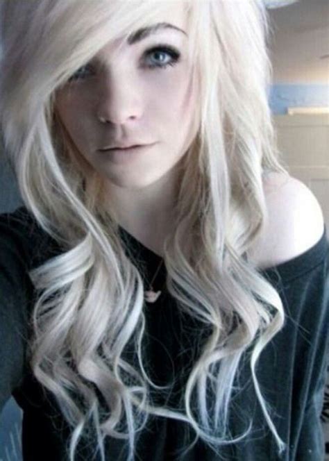 Scene Girl With White Hair