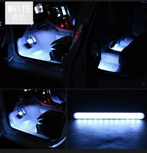 Подсветка ног в авто: RGB подсветка ног и салона авто со звуковым ...