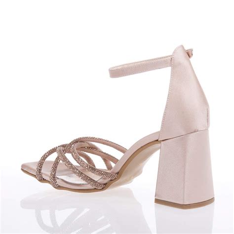 Beatris B Nude Sandals With Strass Topshoes Gr