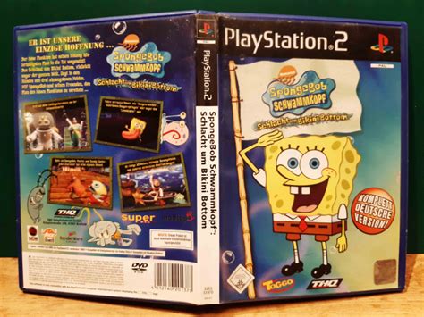 SpongeBob Schwammkopf Schlacht Um Bikini Bottom Sony PlayStation 2