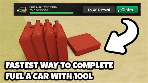 Fastest Ways To Complete Fuel A Car With L Daily Quest Roblox A