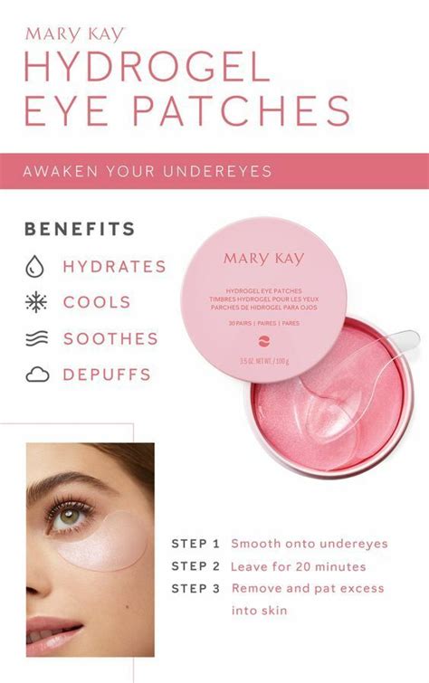 Mary Kay Hydrogel Eye Patches Glwec In