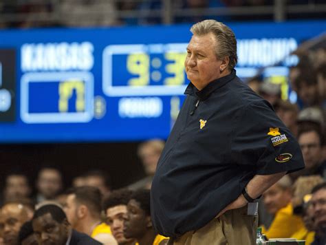 West Virginias Bob Huggins Unhappy With Officiating Against Kansas