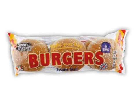 6 Burger Buns Lidl — Ireland Specials Archive