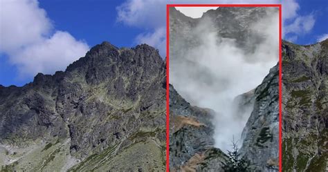 Tatry Kamienna lawina zeszła nieopodal Morskiego Oka To potencjalnie