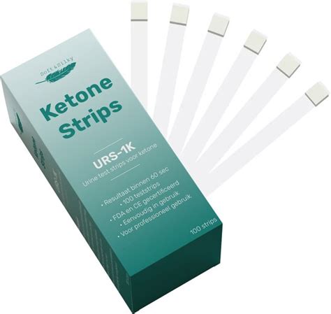 Ketonentest 100 Strips Keto Dieet Urs 1k Fda Keurmerk