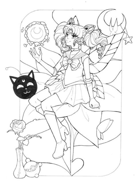 Pin On Coloriage Personnage Chibi Et Manga Adult Coloring Page