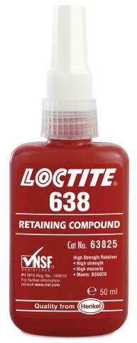 Loctite 638 (50 мл.) Локтайт 638